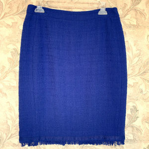 J. Crew Pencil Skirt Periwinkle